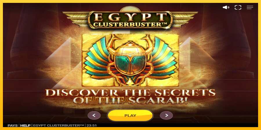 Aparaat Egypt Clusterbuster - mäng päris raha eest, pilt 1