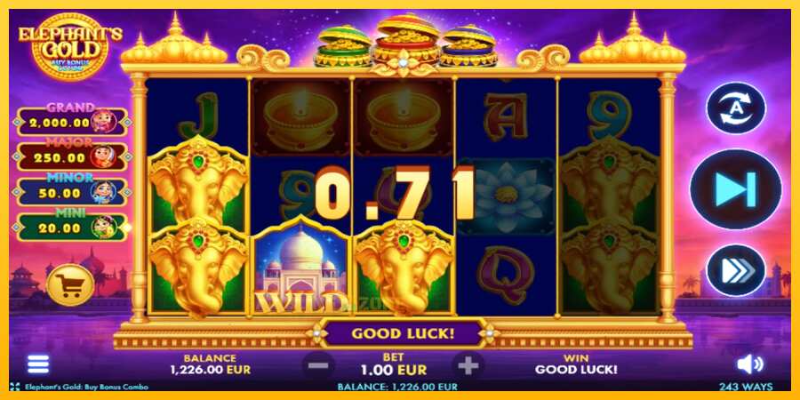 Aparaat Elephants Gold Buy Bonus Combo - mäng päris raha eest, pilt 3