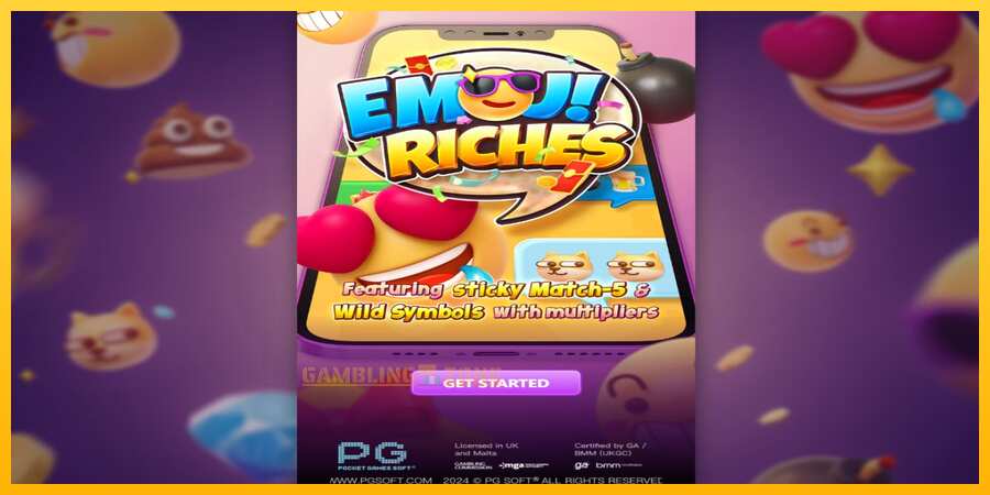 Aparaat Emoji Riches - mäng päris raha eest, pilt 1