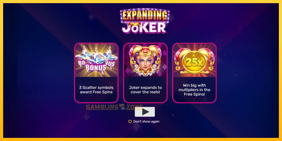 Aparaat Expanding Joker - mäng päris raha eest, pilt 1