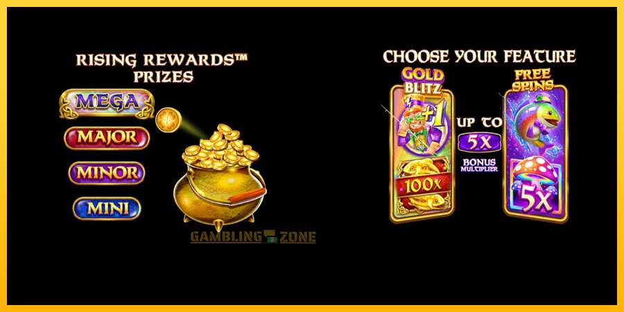 Aparaat Fishin Pots of Gold: Gold Blitz Extreme - mäng päris raha eest, pilt 1