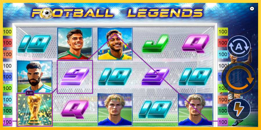 Aparaat Football Legends - mäng päris raha eest, pilt 3