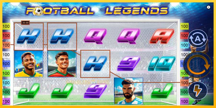 Aparaat Football Legends - mäng päris raha eest, pilt 4