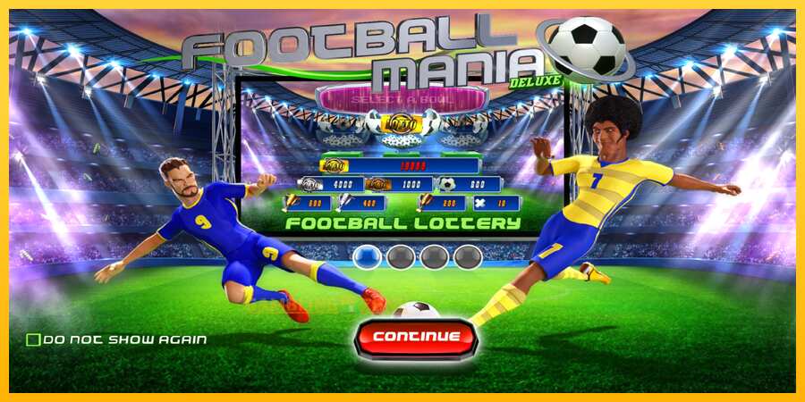 Aparaat Football Mania Deluxe - mäng päris raha eest, pilt 1