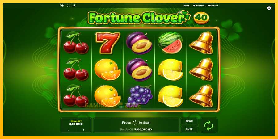 Aparaat Fortune Clover 40 - mäng päris raha eest, pilt 1