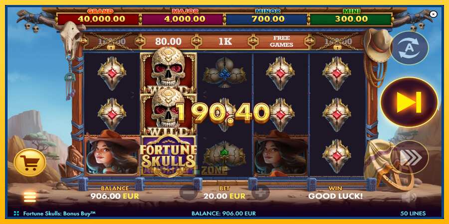 Aparaat Fortune Skulls Bonus Buy - mäng päris raha eest, pilt 4