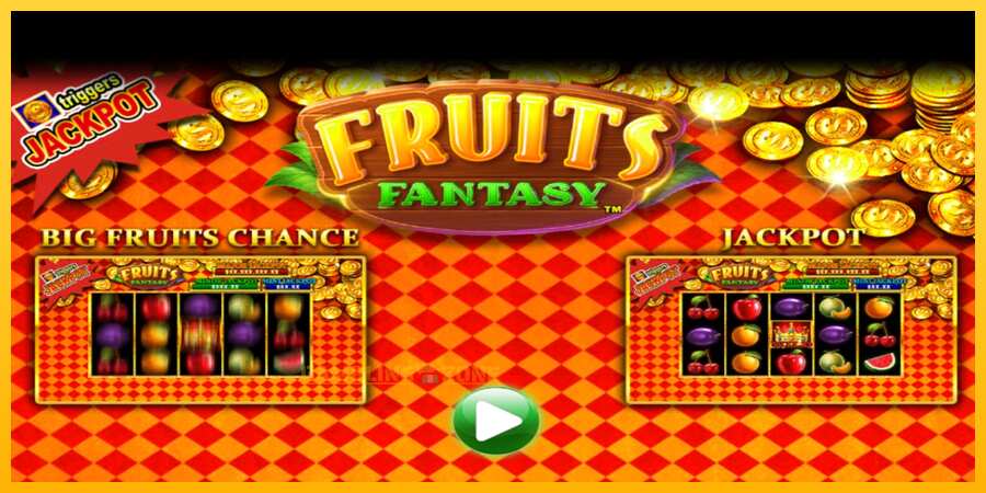 Aparaat Fruits Fantasy - mäng päris raha eest, pilt 1