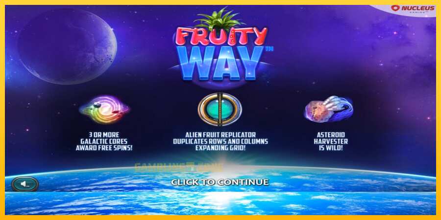 Aparaat Fruity Way - mäng päris raha eest, pilt 1