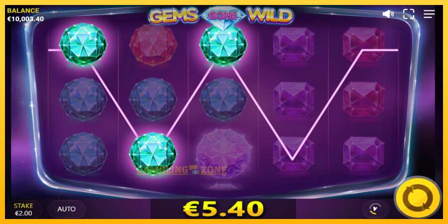 Aparaat Gems Gone Wild - mäng päris raha eest, pilt 2