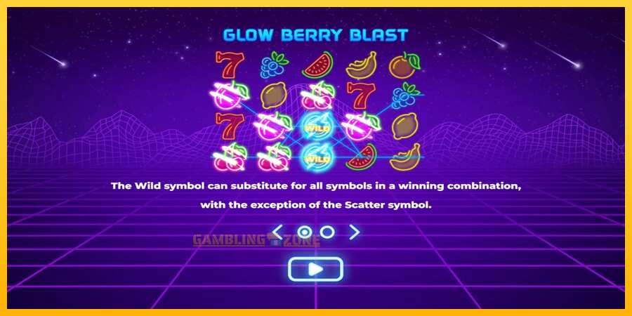 Aparaat Glow Berry Blast - mäng päris raha eest, pilt 1