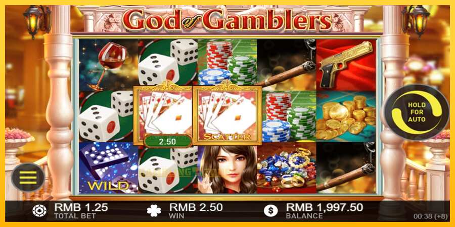 Aparaat God of Gamblers - mäng päris raha eest, pilt 2