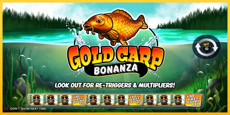 Aparaat Gold Carp Bonanza - mäng päris raha eest, pilt 1