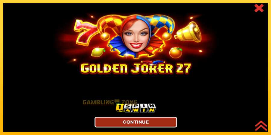 Aparaat Golden Joker 27 Hold & Win - mäng päris raha eest, pilt 1