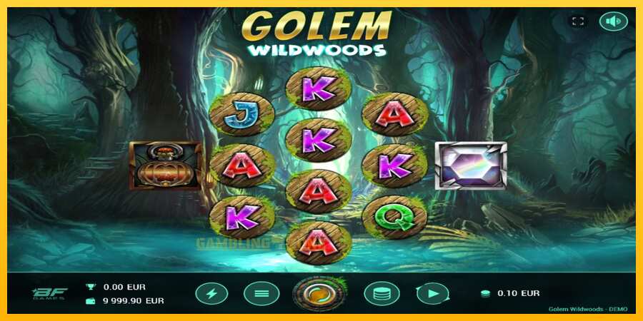 Aparaat Golem Wildwoods - mäng päris raha eest, pilt 2