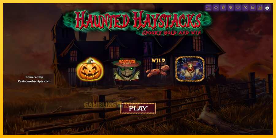 Aparaat Haunted Haystacks - Spooky Hold and Win - mäng päris raha eest, pilt 1