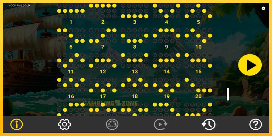 Aparaat Hook The Gold - mäng päris raha eest, pilt 7