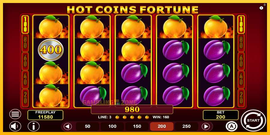 Aparaat Hot Coins Fortune - mäng päris raha eest, pilt 4