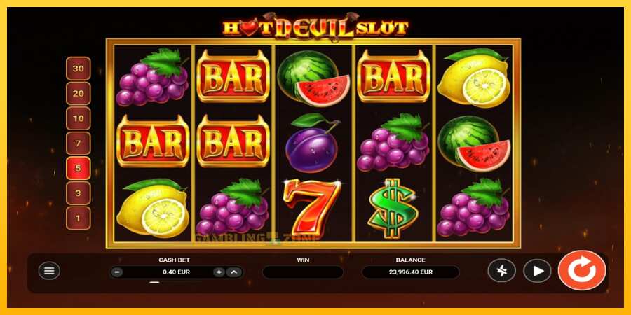 Aparaat Hot Devil Slot - mäng päris raha eest, pilt 3