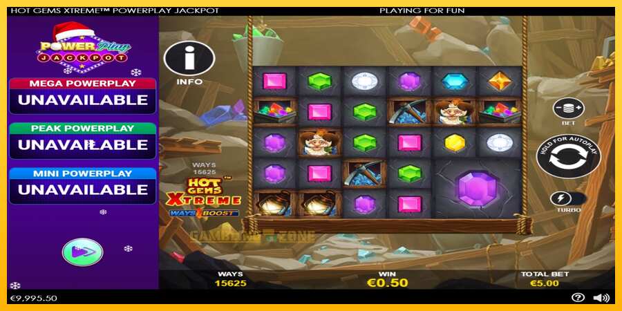 Aparaat Hot Gems Xtreme PowerPlay Jackpot - mäng päris raha eest, pilt 2