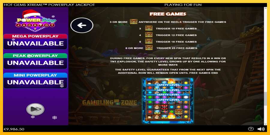 Aparaat Hot Gems Xtreme PowerPlay Jackpot - mäng päris raha eest, pilt 6