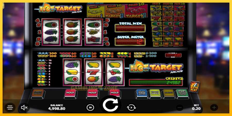 Aparaat Hot Target Arcade - mäng päris raha eest, pilt 2