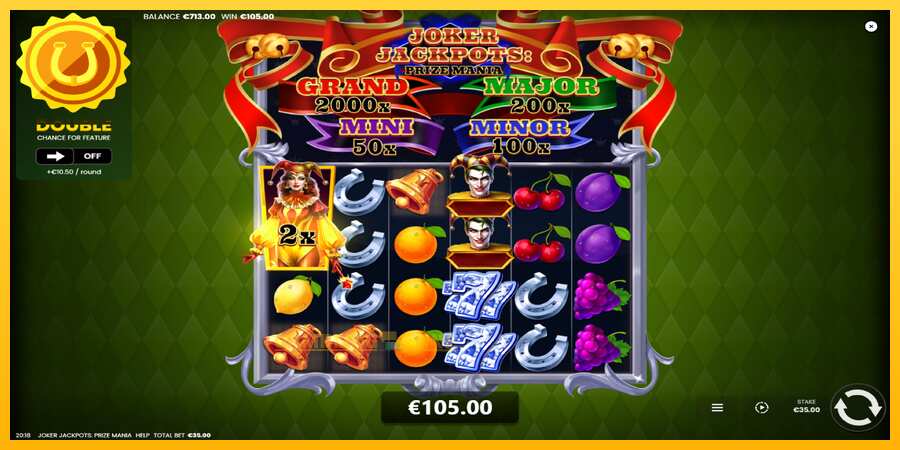 Aparaat Joker Jackpots: Prize Mania - mäng päris raha eest, pilt 4