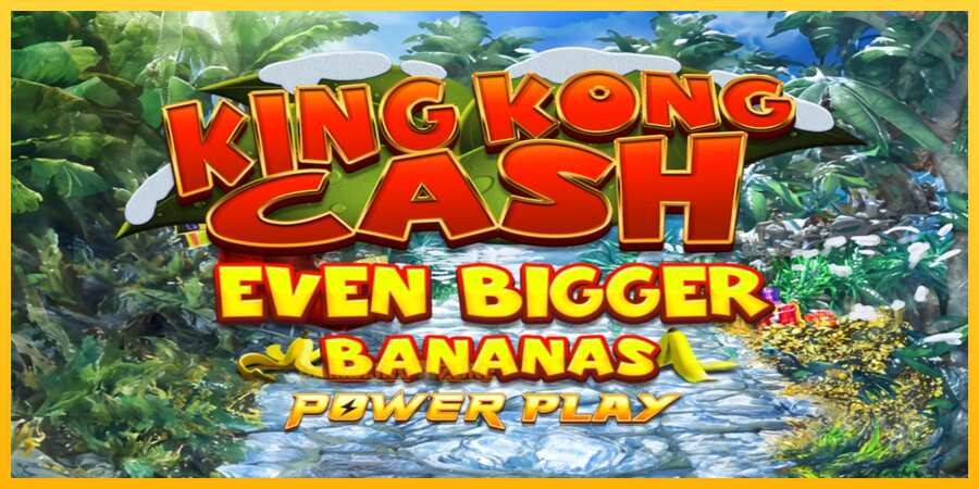 Aparaat King Kong Cash Even Bigger Bananas Power Play - mäng päris raha eest, pilt 1