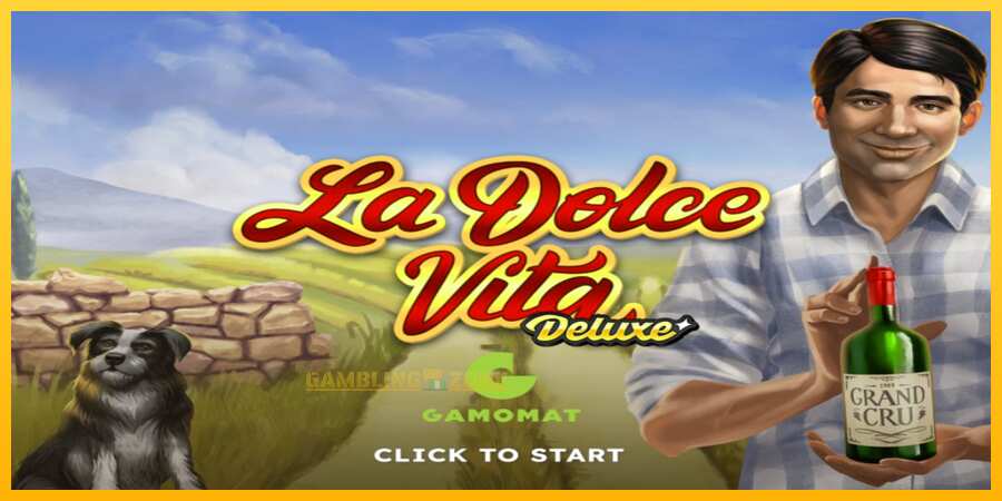 Aparaat La Dolce Vita Deluxe - mäng päris raha eest, pilt 1