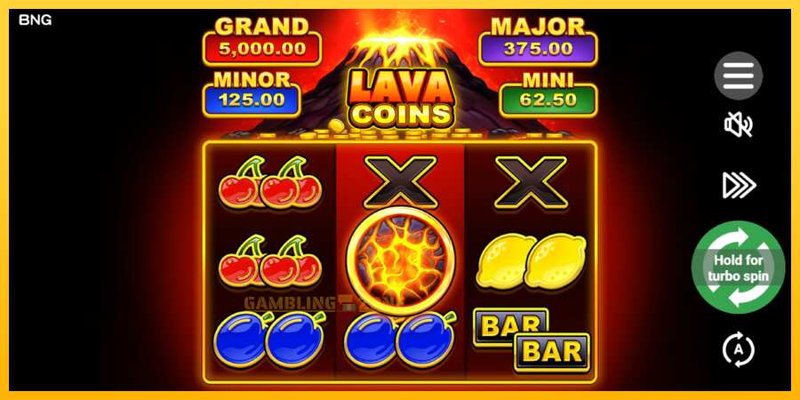 Aparaat Lava Coins - mäng päris raha eest, pilt 2