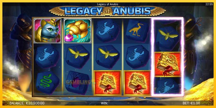 Aparaat Legacy of Anubis - mäng päris raha eest, pilt 3