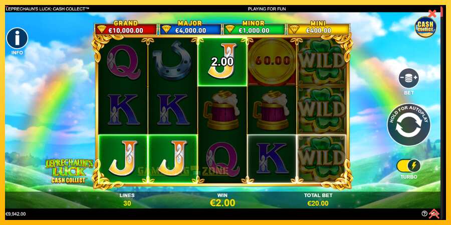 Aparaat Leprechauns Luck Cash Collect Megaways PowerPlay Jackpot - mäng päris raha eest, pilt 3