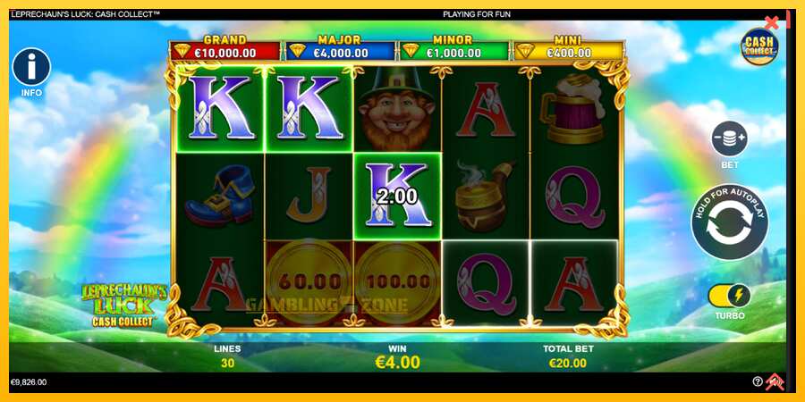 Aparaat Leprechauns Luck Cash Collect Megaways PowerPlay Jackpot - mäng päris raha eest, pilt 4