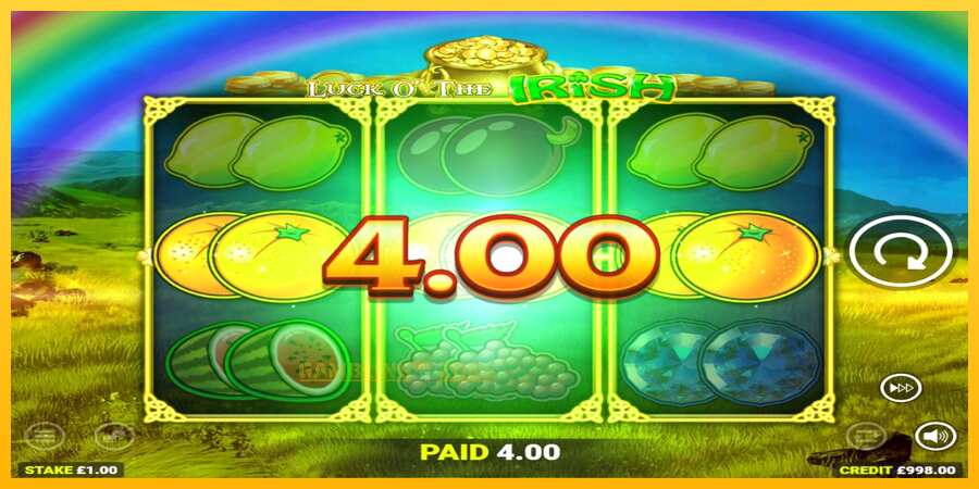 Aparaat Luck O’ The Irish Cash Strike - mäng päris raha eest, pilt 3