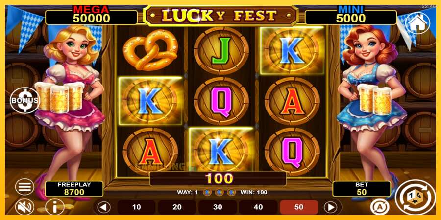 Aparaat Lucky Fest Hold & Win - mäng päris raha eest, pilt 3