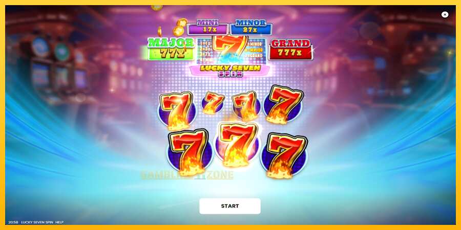 Aparaat Lucky Seven Spin - mäng päris raha eest, pilt 1