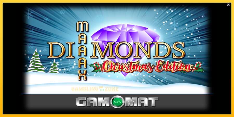 Aparaat Maaax Diamonds Christmas Edition - mäng päris raha eest, pilt 1