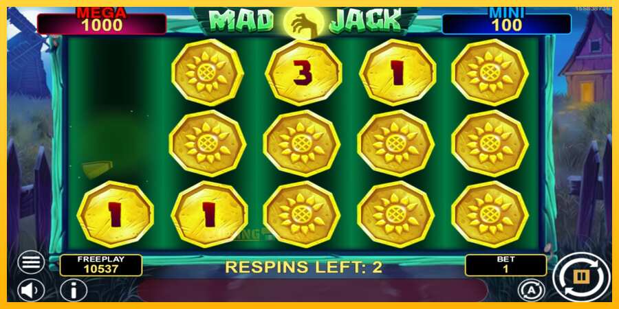 Aparaat Mad Jack Hold & Win - mäng päris raha eest, pilt 3