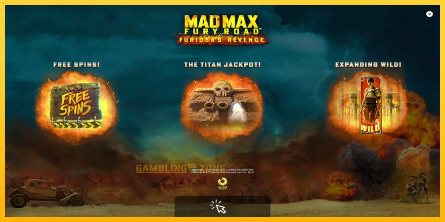 Aparaat Mad Max: Fury Road - Furiosas Revenge - mäng päris raha eest, pilt 1