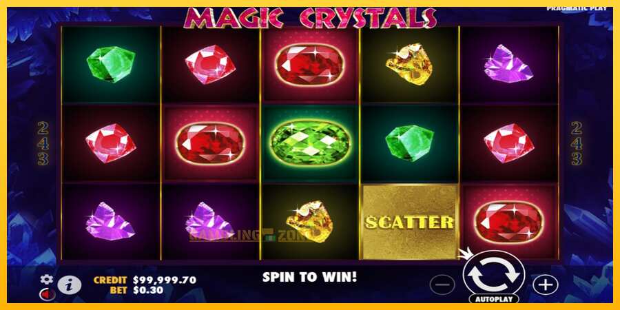 Aparaat Magic Crystals - mäng päris raha eest, pilt 2