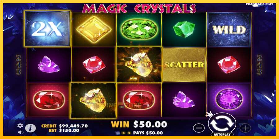 Aparaat Magic Crystals - mäng päris raha eest, pilt 3