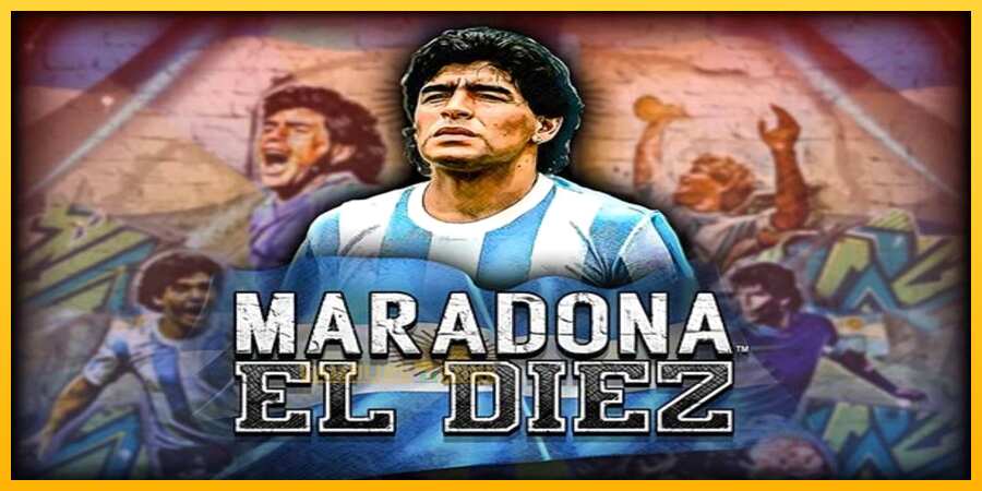 Aparaat Maradona El Diez - mäng päris raha eest, pilt 1