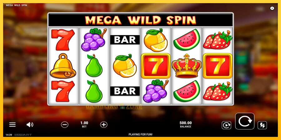 Aparaat Mega Wild Spin - mäng päris raha eest, pilt 1