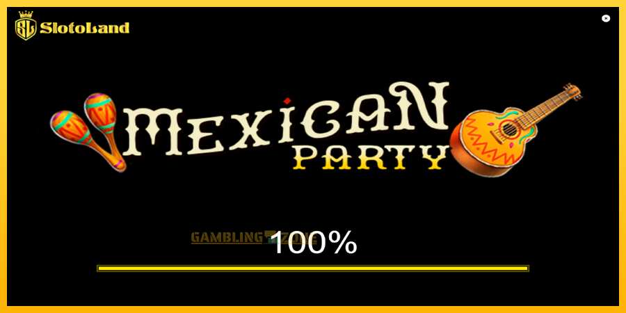 Aparaat Mexican Party - mäng päris raha eest, pilt 1