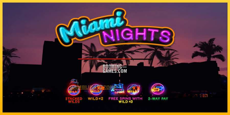 Aparaat Miami Nights - mäng päris raha eest, pilt 1