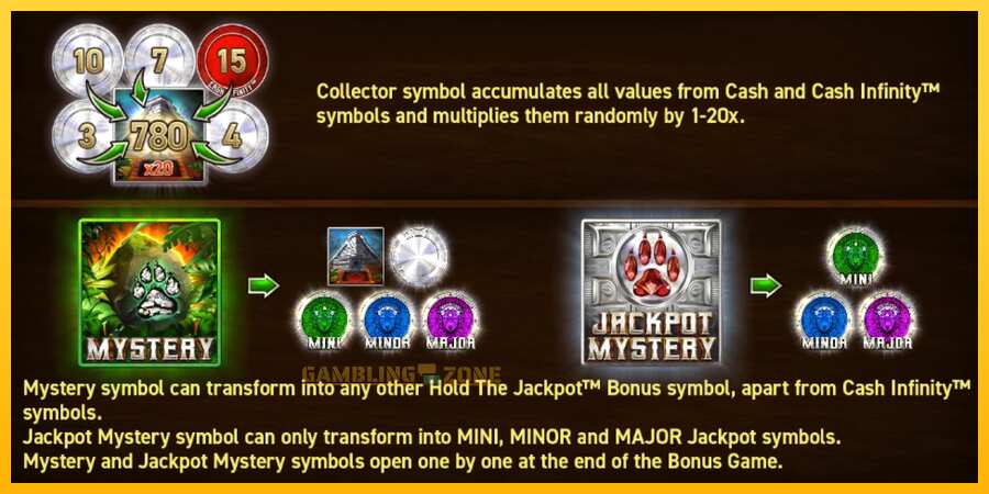 Aparaat Mighty Wild: Panther Grand Platinum Edition Halloween Jackpots - mäng päris raha eest, pilt 5