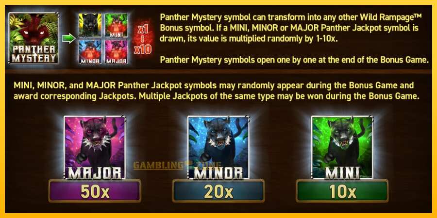 Aparaat Mighty Wild: Panther Grand Platinum Edition - mäng päris raha eest, pilt 6