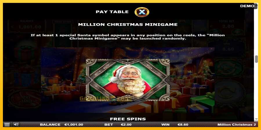 Aparaat Million Christmas 2 - mäng päris raha eest, pilt 5