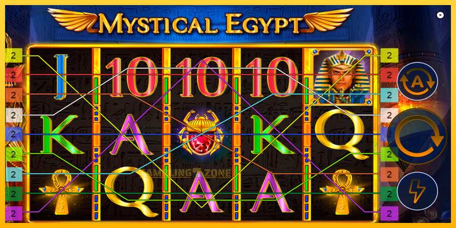 Aparaat Mystical Egypt - mäng päris raha eest, pilt 2