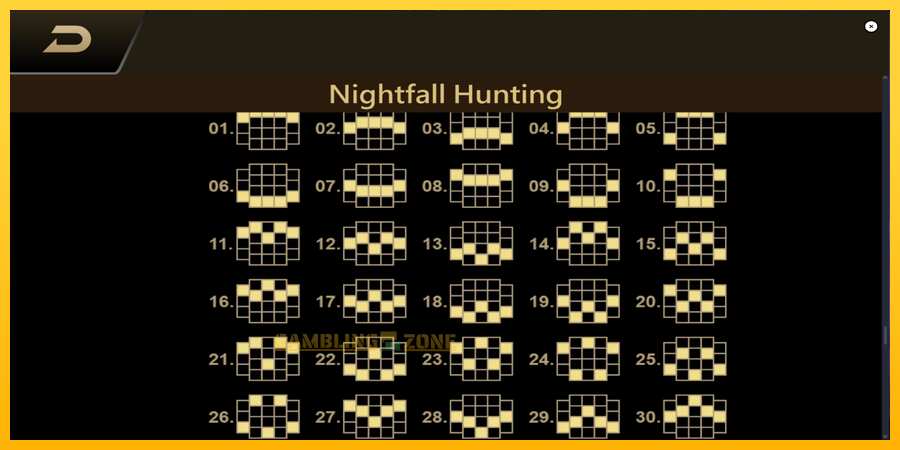 Aparaat Nightfall Hunting - mäng päris raha eest, pilt 7