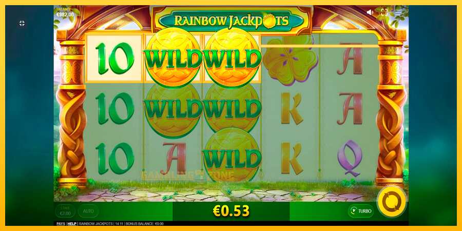 Aparaat Rainbow Jackpots - mäng päris raha eest, pilt 2